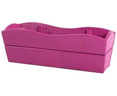 HILLHOUT 3760217460543 Jardinière, Fuchsia, 60 x 22 x 21 cm