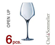 Chef et Sommelier Open Up Verre, Multicolore
