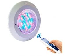 Astralpool 59128 Kit projecteur LED LumiPlus PAR56 V1 sans Fil, Blanc