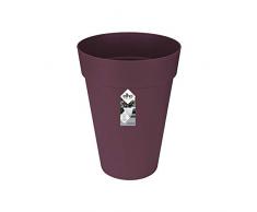 Elho Loft Urban Rond Haut 35 - Pot De Fleurs - Mûre Voil - Extérieur - Ø 34 x H 45.6 cm