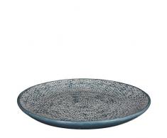 MICA Decorations 1010255 Assiette Nila Bleu