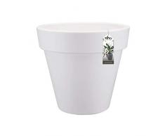 Elho Pure Round 60 - Pot De Fleurs - Blanc - Intérieur & Extérieur - Ø 59.1 x H 53.6 cm
