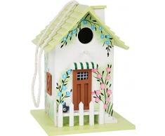 Small Foot Nichoir Style Vintage en Bois à Accrocher, Nichoir décoratif pour Le Jardin