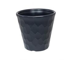 Prosper Plast dbroc350-s433 Pot de Fleurs Rock Anthracite 34,5 x 32,1 cm