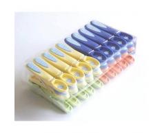 Caraselle 20 Pinces à Linge antidérapantes en Plastique Extra-Fort