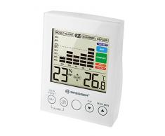 BRESSER Hygromètre Thermomètre avec Alarme de moisissure 8.5 x 3.5 x 11 cm weiß
