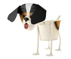 Green Jem Jack Russel Pot de Fleurs, Multicolore, 35 x 16.5 x 21 cm