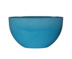 Art en Vogue Pot de Fleurs, Bac à Plante Roto, Finition Brillante, Bleu, 60x35cm