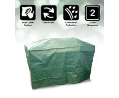 Bosmere Products Ltd Protection décran Plus de Cuisine Barbecue Housse réversible – Vert/Noir