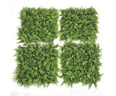 GreenBrokers Tapis Artificiel Vert 50 x 50 cm