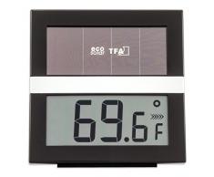 TFA-Dostmann 30.5017 Eco Solar Thermomètre hygromètre numérique Solaire