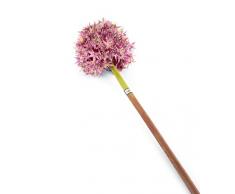 Floral Elegance F085PL - 1 Allium artificiel pourpre de 89 cm