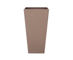 Art en Vogue Pot de Fleurs, Bac à Plante Ella, Finition Brillante, Taupe, 40x90cm