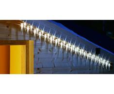 Lot de 20 Guirlandes Solaires à Stalactites LED