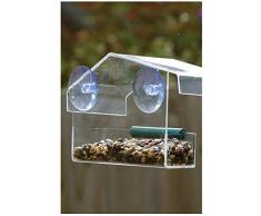 Greenkey Garden and Home Ltd Mangeoire à Oiseaux avec Toit Transparent