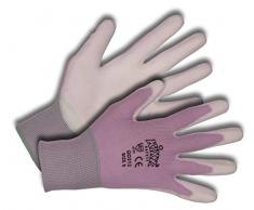 KIXX Handschuh Nylon/Polyurethan Manique, Weiß, Flieder