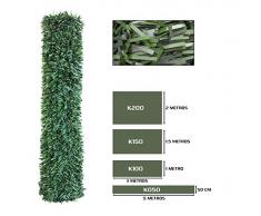 Decor K100B-Haie Artificielle Feuilles Haie Normale 1 x 3 m