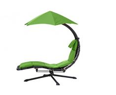Vivere DRM360-GA Chaise Original Dream 360 Acier Vert Pomme 189 x 104 x 183 cm