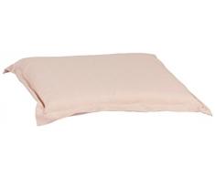 Gartenstuhl-Kissen Coussin de Chaise carré - Couleur Beige - Environ 50x50cm / / Environ 6 cm dépaisseur