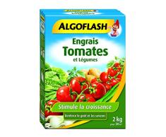 ALGOFLASH Engrais Tomates et Légumes, Jusqu’à 20m², 2 kg, POTA2