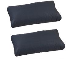 beo LKR AU91 Lounge Coussin de tête et de Dossier Anthracite 80 x 40 cm Épaisseur 20 cm
