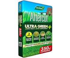 Aftercut Ultra Green + Engrais pour Gazon avec supplément en Fer 350 sq m, 12.25 kg Naturel