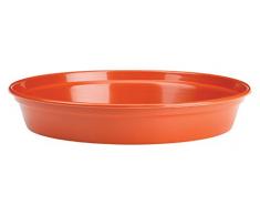 Stewart 2848014 38.1 cm Pot de Fleurs Soucoupe – Orange/Terre Cuite