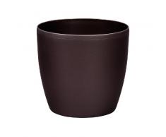 JB Retail Solutions Plastona Roto Pot de Fleurs Fini Mat Marron Rouille 16 cm