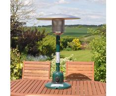 Kingfisher Pheater1 - Chauffage à gaz - pour terrasse, Jardin, extérieur À Poser sur Une Table 53.5x53.5x88 cm Multicolore