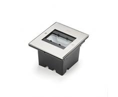 Konstsmide Effect IP65 GU10 Spot LED au Sol 230 V Moderne L Argenté.