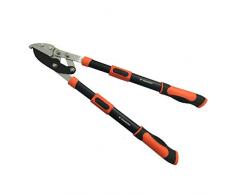 Stanford SP0046 Sécateur à 2 Mains télescopique, Orange et Noir