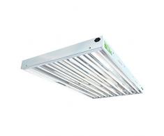 EnviroGro de Lumii 8 Pieds (122 cm) T5 de Interieure Éclairage avec fiche européenne – 4 Lampes, Noir, 126 x 67 x 14 cm, 03–140–085