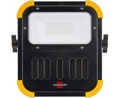 Brennenstuhl Projecteur de chantier à LED avec haut-parleur Bluetooth 30 W. Noir/jaune