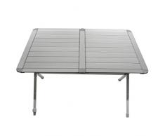 Homecall Table de camping pliable en aluminium, avec sac de transport