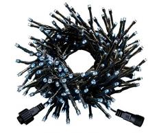 WeRChristmas WRC-8696 Guirlande Lumineuse 600 LED Basse Tension Blanc Brillant