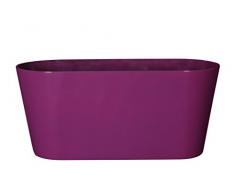 Art en Vogue Pot de Fleurs, Coupe de Fleurs Claire, Finition Brillante, Violet, 38x16x17cm