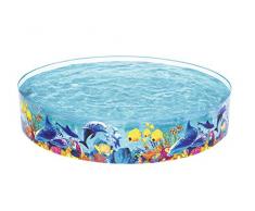 Bestway 55031 Piscine hors sol ronde FillnFun Odissey 244 x 46 cm