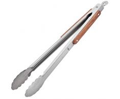 Küchenprofi 1066392845 Texas Pince à Barbecue de 45 cm en Acier Inoxydable 45 x 3,5 x 2 cm