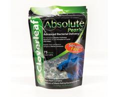 Cloverleaf ABPAQ75 Absolute Aquarium & Petites Perles de Bassin Transparent