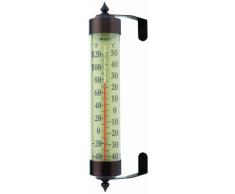 Conant Grande View Thermomètre Bronze Finition Patina 38,1 x 25,4 x 15,24 cm