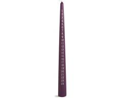 Ivyline Conique Bougie de lAvent, 480/45 mm, Violet, Conique de lAvent Bougie, 480/45 mm, 5 x 5 x 48 cm, 0, adv48045pu