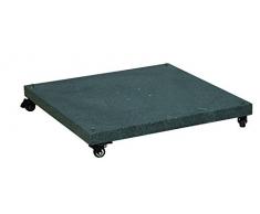 Garden Impressions Pied de Parasol, Gris Foncé