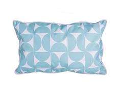 Ldk Garden Coussin de Jardin en Polyester Turquoise 50 x 30 cm