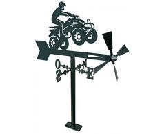 IMEX EL ZORRO 11277 - Girouette de Jardin Moto/Quad, 48 cm