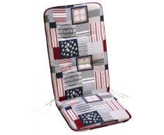 Best 05201470 Coussin pour Chaise à Dossier Haut 120 x 50 x 6 cm