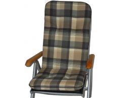 Coussin pour Chaise de Jardin - Longueur Totale 120cm / / Largeur 47cm / / épaisseur 6cm