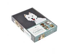 Dessous de Verre en Forme de Chat Burgon & ‿Ball Creaturewares Dessous-de-Verre thème Chiens