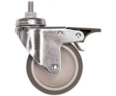 COPELE 80793 Kit 4 roulettes Table de Culture, métallique