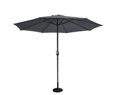 Mozia gris : Parasol 270cm