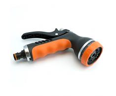 Quantum Garden 8 Motif Main Pulvérisateur en métal, Noir, 1/5,1 cm